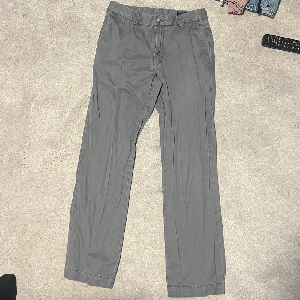 grey vineyard vines size 28x30 straight leg pants